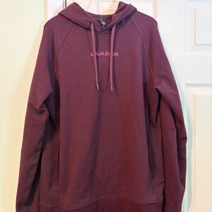 lululemon athletica Men's Maroon Hooded Sweatshirt